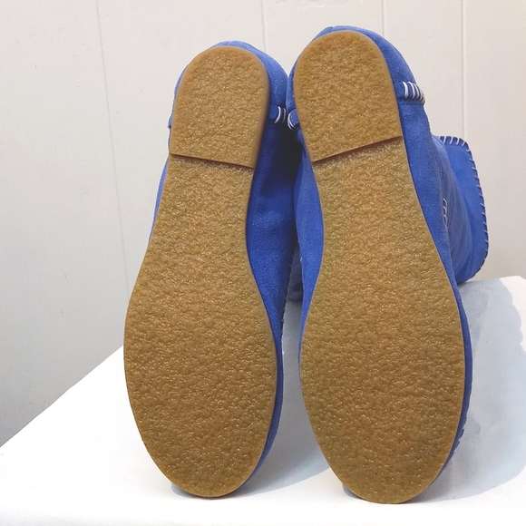 ZigiNY LEATHER High Boots Sky Blue or Chocolate Brown| 8 US - Picture 11 of 13